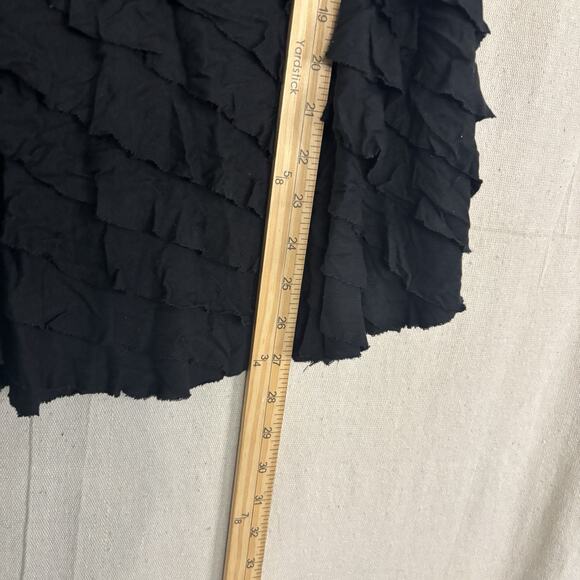 Kimchi Blue Women's Boho Whimsigoth Tiered Ruffle Top Size S Simplicity Chic - Picture 5 of 8